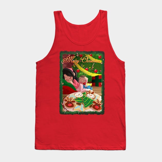 Christmas Cookies Tank Top by Niall Byrne